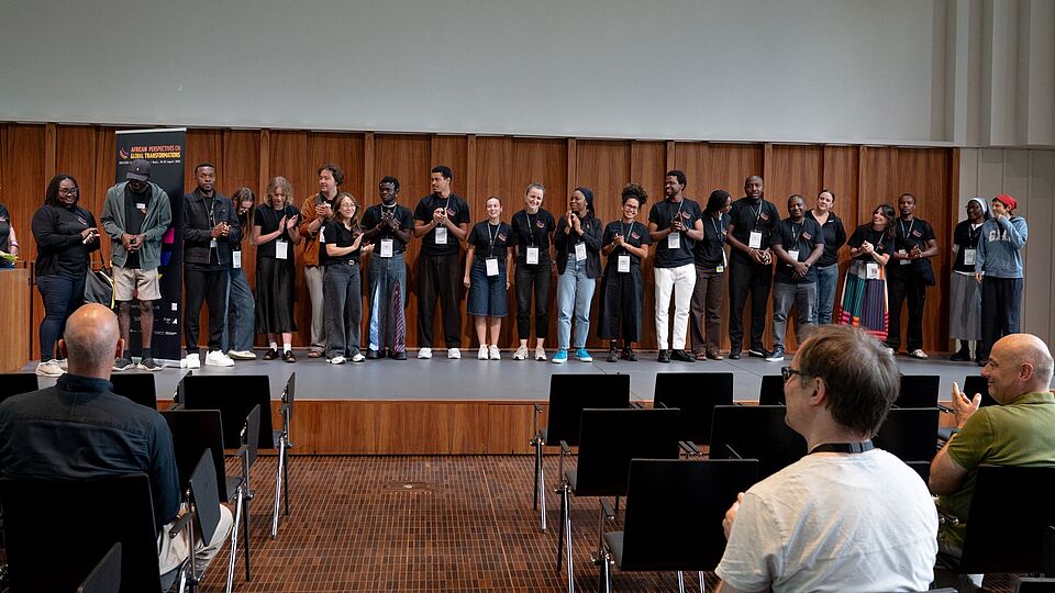 Volunteers at the Conference African Perspectives on Global Transformations