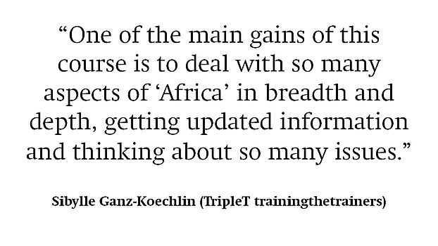 Referenz Sibylle Ganz-Koechlin TripleT Training the Trainers