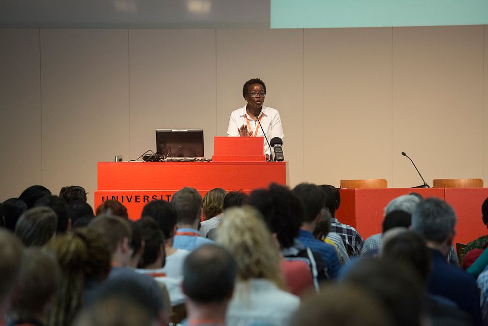 Keynote Joyce Nyairo während der European Conference on African Studies 2017 in Basel 