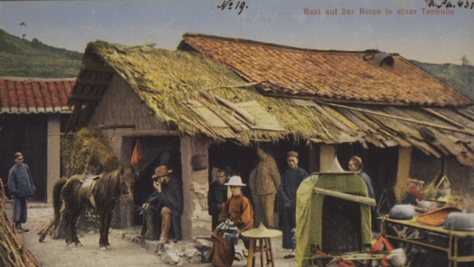 Rast auf der Reise in einer Teebude © BM QQ-30.027.0358.