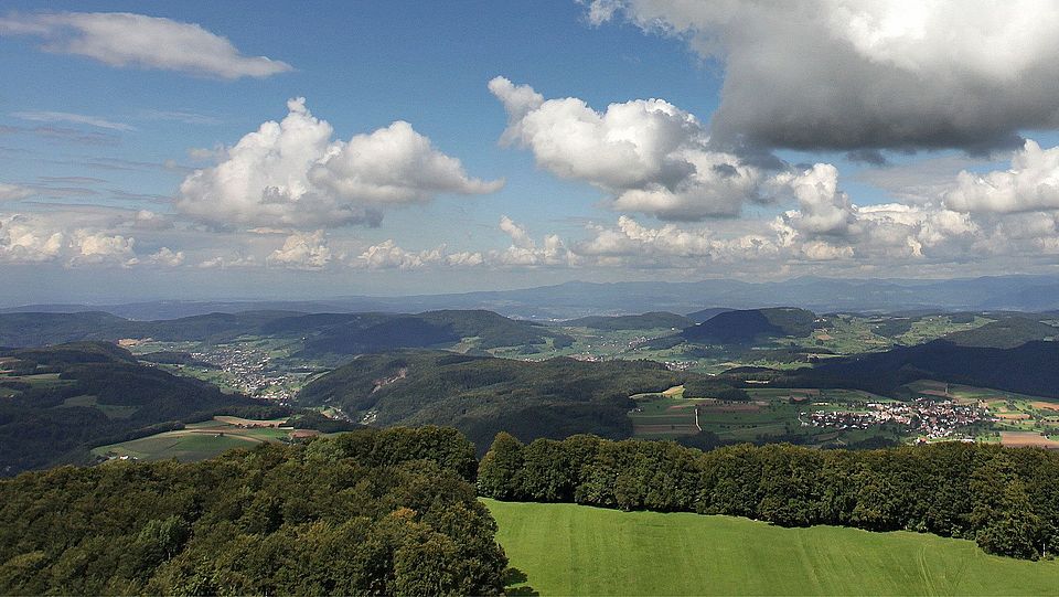 View from the Wisenberg (Ramona Walter, Baselland Tourismus)