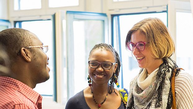 Apéro im Zentrum für Afrikastudien beim Fest zum 550-jährigen Bestehen der Universität Basel