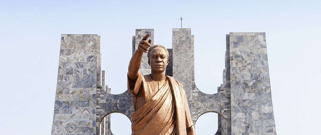 Kwame Nkrumah statue (Adobe Stock)