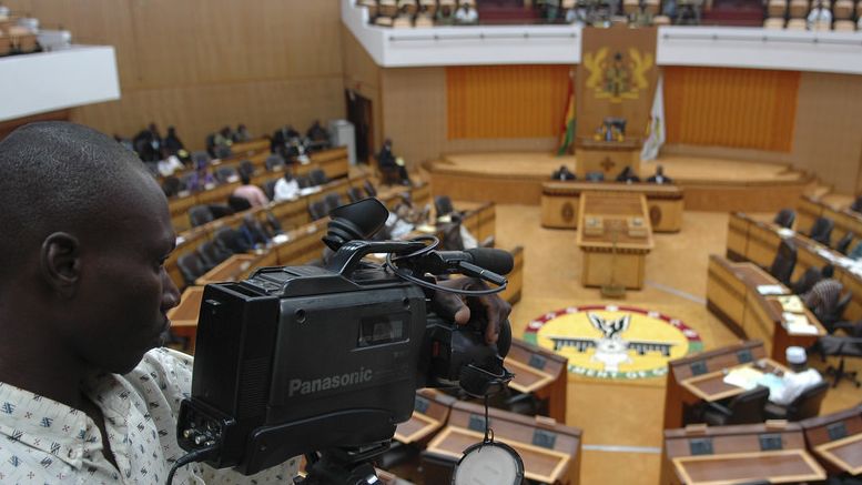 Parlamentssitzung in Accra, Ghana