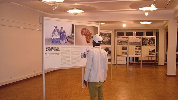 [Translate to English:] USAKOS Ausstellung in Maputo